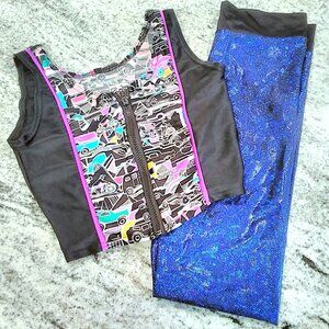 Lot of 80s Style Clothes Accessories Aerobics Leg Warmers Scrunchies Halloween C